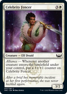 Celebrity Fencer (Streets of New Capenna) Light Play Foil