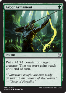 Arbor Armament (Dominaria) Light Play Foil