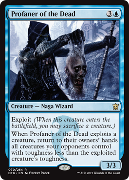 Profaner of the Dead (Dragons of Tarkir) Medium Play Foil