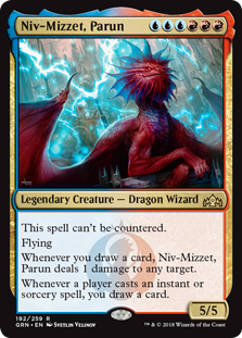 Niv-Mizzet, Parun (Guilds of Ravnica) Light Play