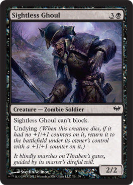 Sightless Ghoul (Dark Ascension) Light Play