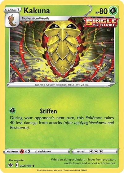 Kakuna (SWSH06: Chilling Reign) Medium Play