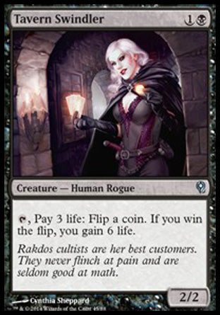 Tavern Swindler (Duel Decks: Jace vs Vraska) Light Play