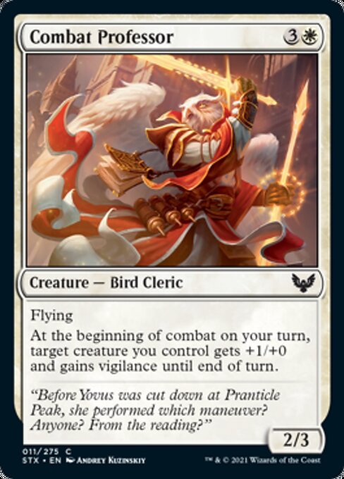 Combat Professor (Strixhaven) Light Play Foil