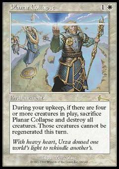 Planar Collapse (Urza's Legacy) Light Play