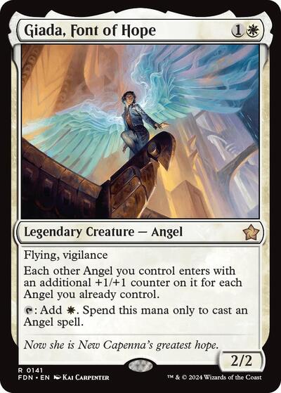 Giada, Font of Hope (Foundations) Light Play Foil