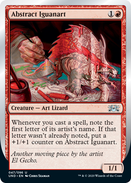 Abstract Iguanart (Unsanctioned) Light Play