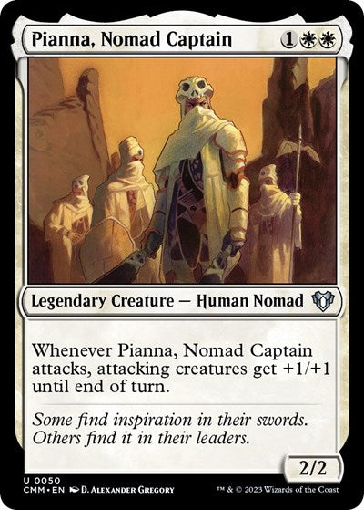 Pianna, Nomad Captain (Commander Masters) Light Play