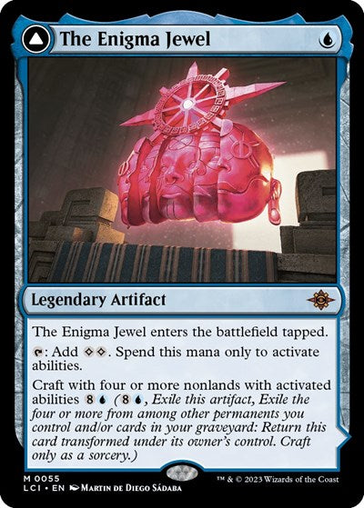 The Enigma Jewel (The Lost Caverns of Ixalan) Light Play
