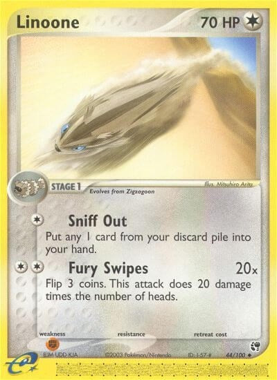 Linoone (Sandstorm) Light Play