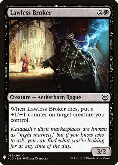 Lawless Broker (Mystery Booster) Light Play