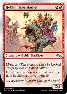 Goblin Haberdasher (Unstable) Light Play