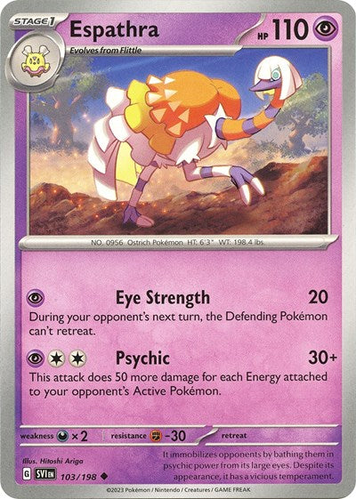 Espathra (Scarlet and Violet: Base Set) Light Play
