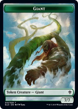 Giant Token (Throne of Eldraine) Light Play