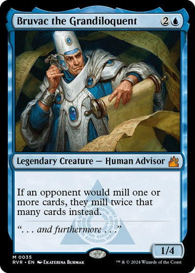 Bruvac the Grandiloquent (Ravnica Remastered) Near Mint