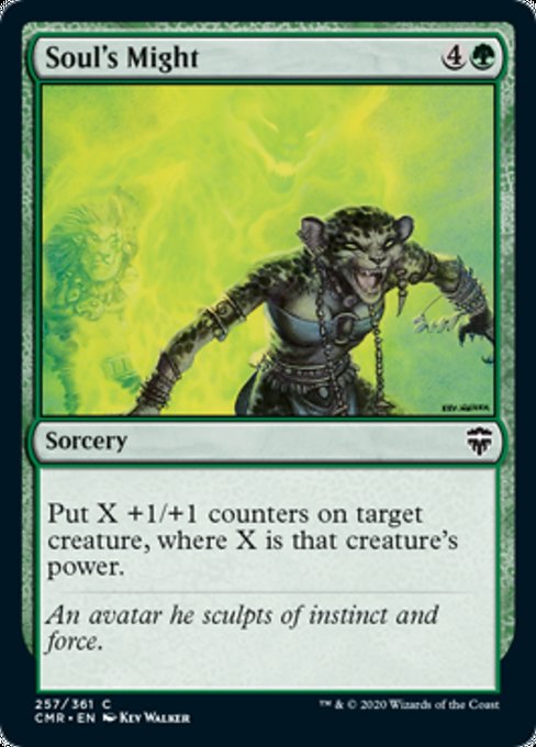 Soul's Might (Commander Legends) Light Play