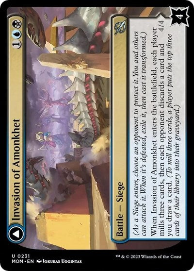 Invasion of Amonkhet (March of the Machine) Light Play Foil
