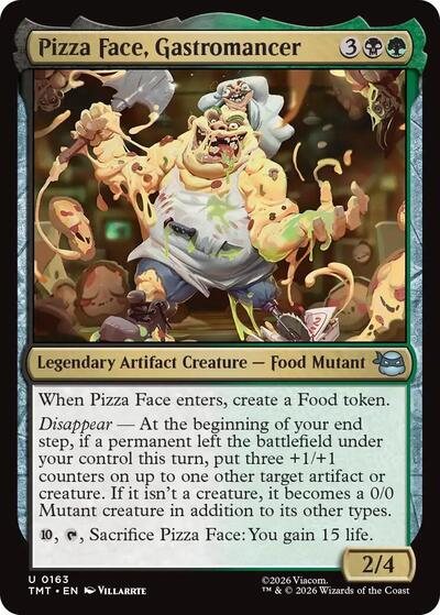 Pizza Face, Gastromancer (Teenage Mutant Ninja Turtles) Light Play