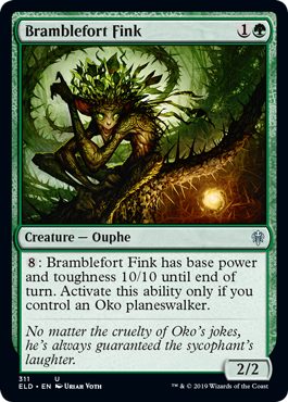Bramblefort Fink (Throne of Eldraine) Light Play