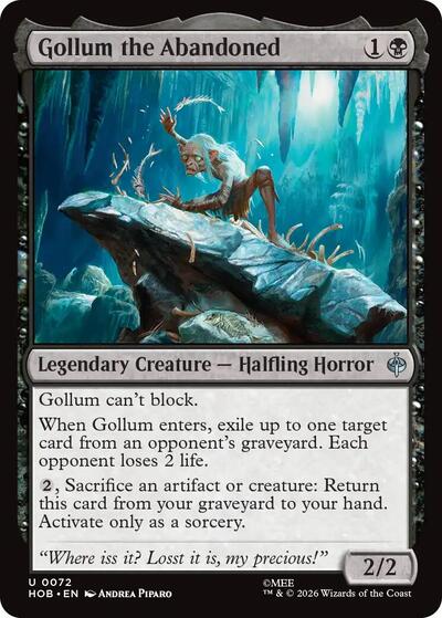 Gollum the Abandoned (The Hobbit) Light Play Foil