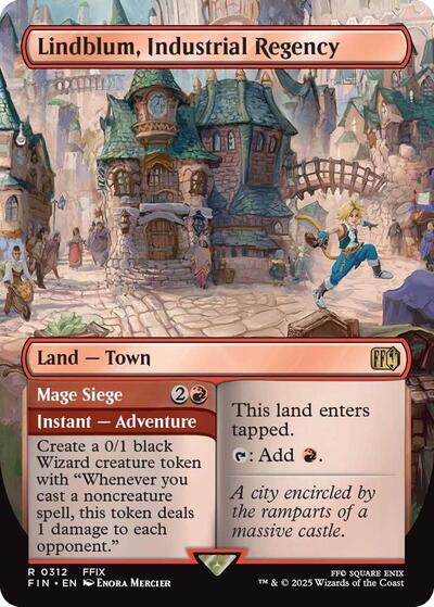 Lindblum, Industrial Regency (Borderless) (Universes Beyond: FINAL FANTASY) Light Play