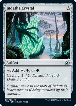 Indatha Crystal (Ikoria: Lair of Behemoths) Light Play