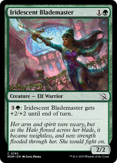 Iridescent Blademaster (March of the Machine) Light Play