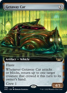 Getaway Car (Extended Art) (Streets of New Capenna) Light Play