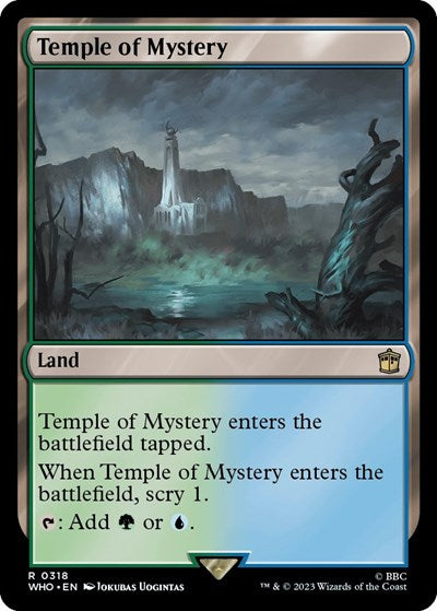 Temple of Mystery (Universes Beyond: Doctor Who) Light Play Foil
