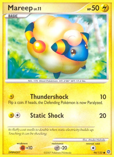 Mareep (Secret Wonders) Light Play