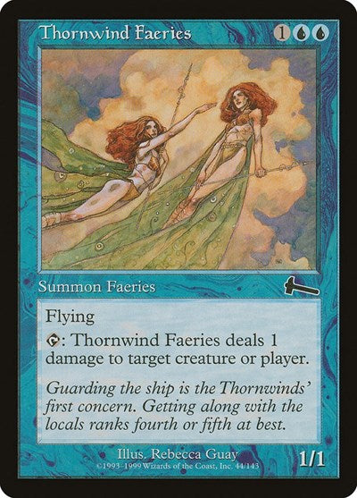 Thornwind Faeries (Urza's Legacy) Light Play