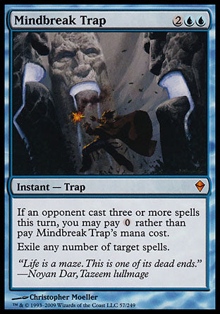 Mindbreak Trap (Zendikar) Near Mint