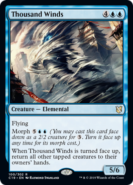 Thousand Winds (Commander 2019) Medium Play
