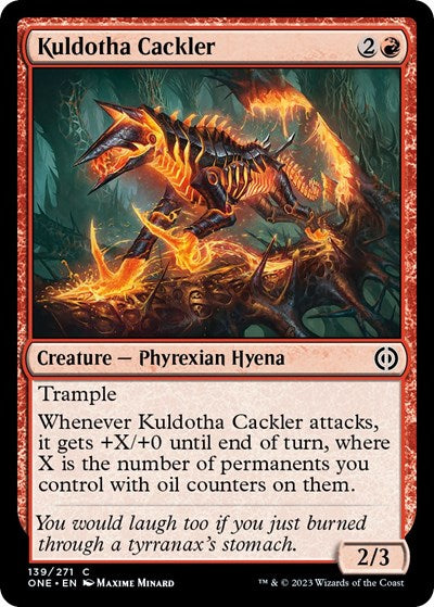 Kuldotha Cackler (Phyrexia: All Will Be One) Light Play