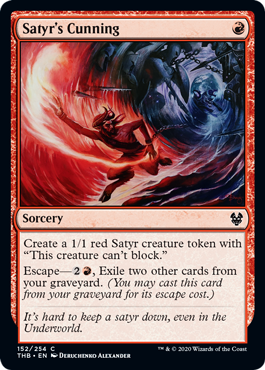 Satyr's Cunning (Theros Beyond Death) Light Play