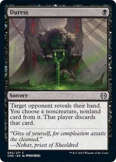 Duress (Phyrexia: All Will Be One) Light Play