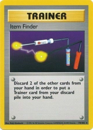 Item Finder (Base Set) Light Play