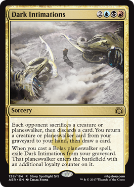 Dark Intimations (Aether Revolt) Light Play Foil