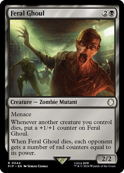 Feral Ghoul (Universes Beyond: Fallout) Light Play