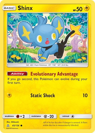 Shinx (45) (SM - Ultra Prism) Medium Play