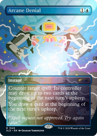 Arcane Denial (Rainbow Foil) (Secret Lair) Medium Play Foil