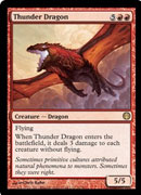 Thunder Dragon (Duel Decks: Knights vs Dragons) Light Play