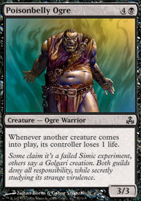 Poisonbelly Ogre (Guildpact) Light Play