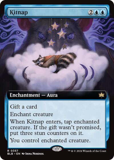 Kitnap (Extended Art) (Bloomburrow) Light Play