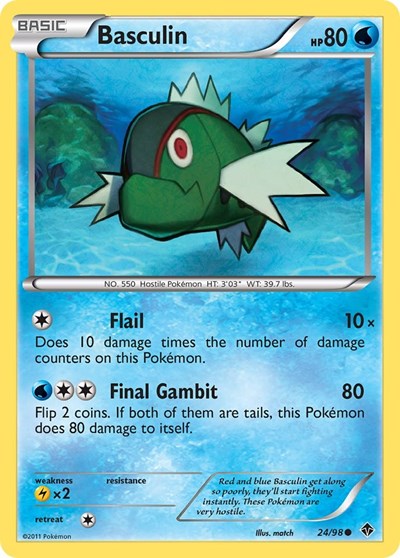Basculin (24) (Emerging Powers) Medium Play