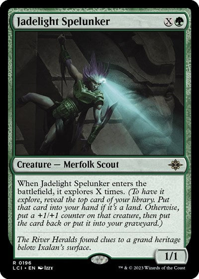 Jadelight Spelunker (The Lost Caverns of Ixalan) Medium Play