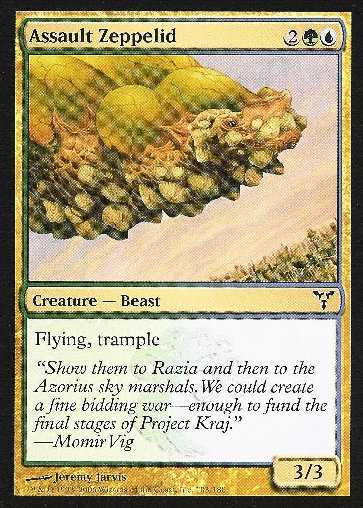 Assault Zeppelid (Dissension) Medium Play