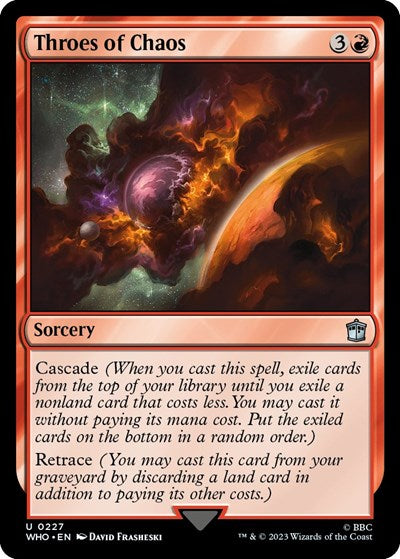 Throes of Chaos (Universes Beyond: Doctor Who) Light Play