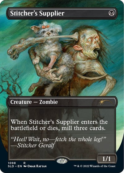 Stitcher's Supplier (1098) (Borderless) (Secret Lair) Near Mint Foil