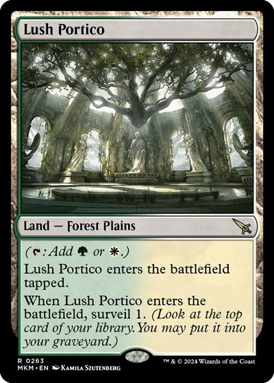 Lush Portico (Murders at Karlov Manor) Light Play Foil